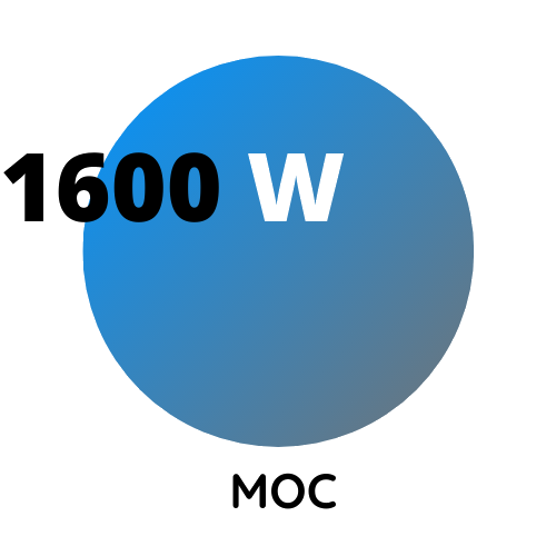 1600W